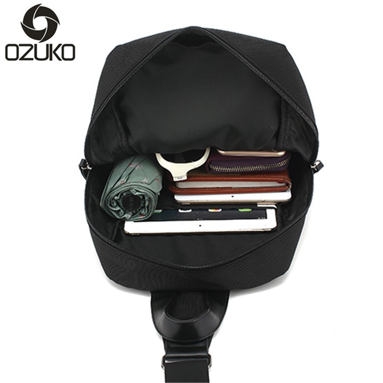 OZUKO 8813 Tas Selempang Pria Anti Air Sling Bag Pria By Japan Design WATCHKITE WKOS