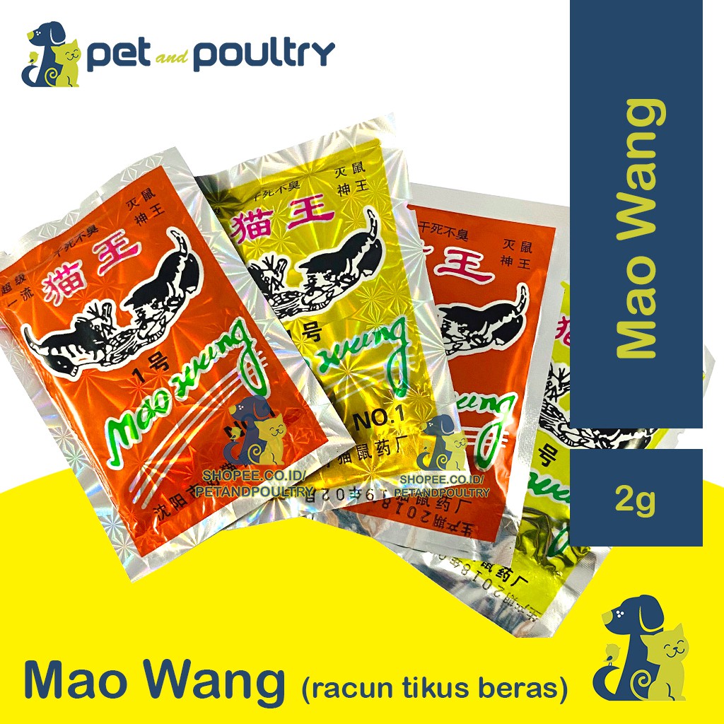 PEMBASMI TIKUS MAOWANG BERAS / MAO WANG ORIGINAL