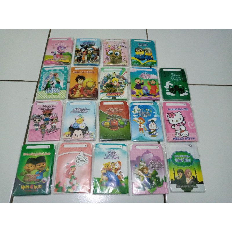 

Amplop Lebaran Karakter 1 pack isi 10 pcs