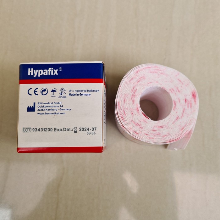 Hypafix 5 cm x 5 m hipafix hypafix 5cm BSN plester penutup luka