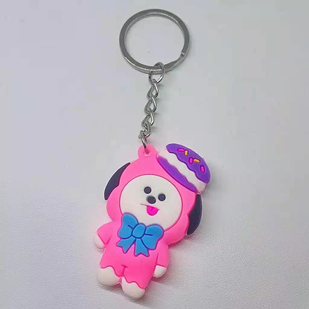 GANTUNGAN KUNCI BTS CHRISTMAS MOTIF KARAKTER LUCU / GANTUNGAN TAS AKSESORIS / AKSESORIS GANTUNGAN KUNCI / KEY CHAIN