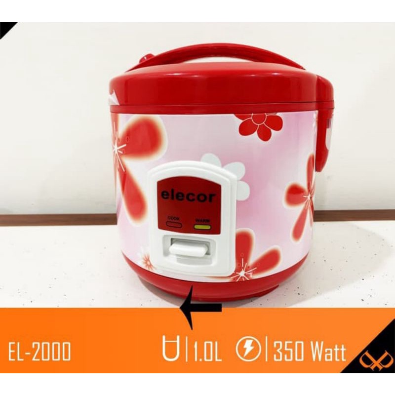 megicom ellecor rice cooker elecoor megicom 1liter megicom murah