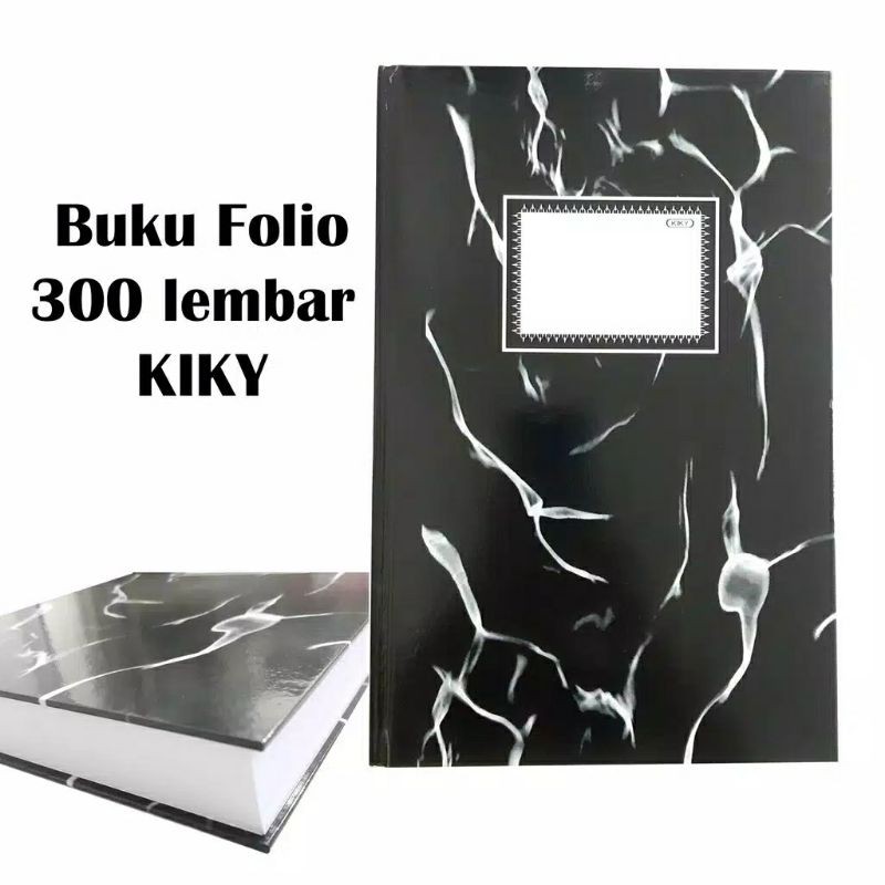 

Buku Folio 300 Kiky Hard Cover