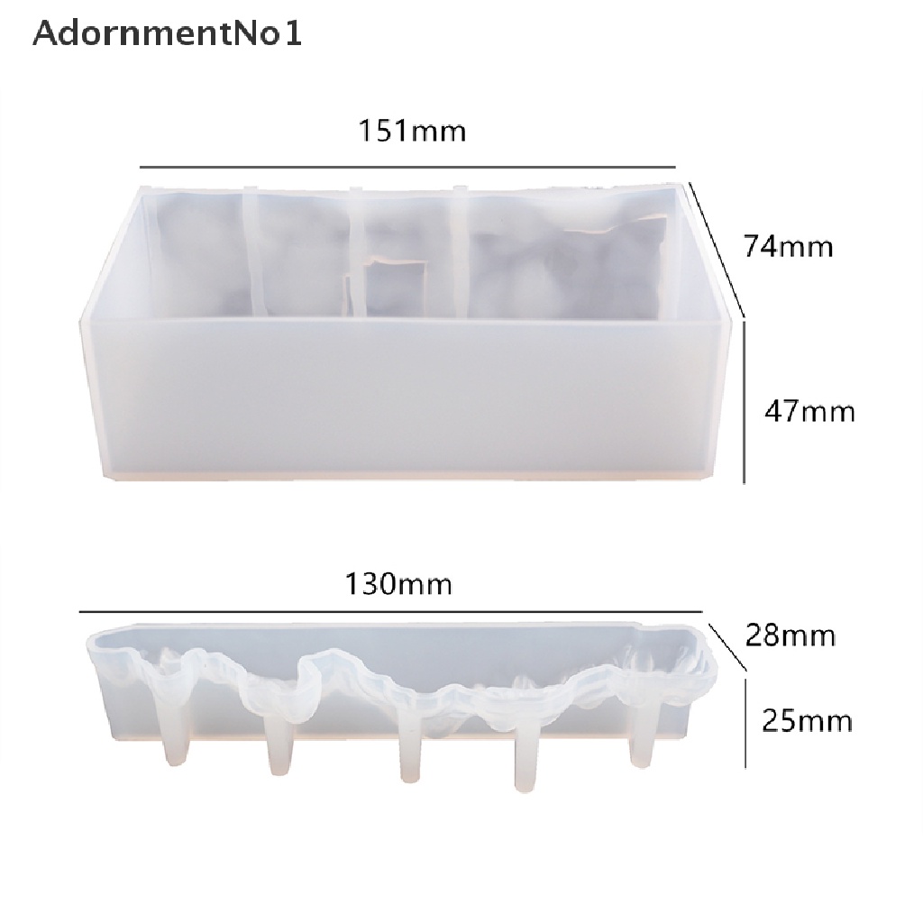 [AdornmentNo1] Mountain Sea Wave Sea Water Surface Mirror Silicone Mold DIY Epoxy Resin Mold [new]