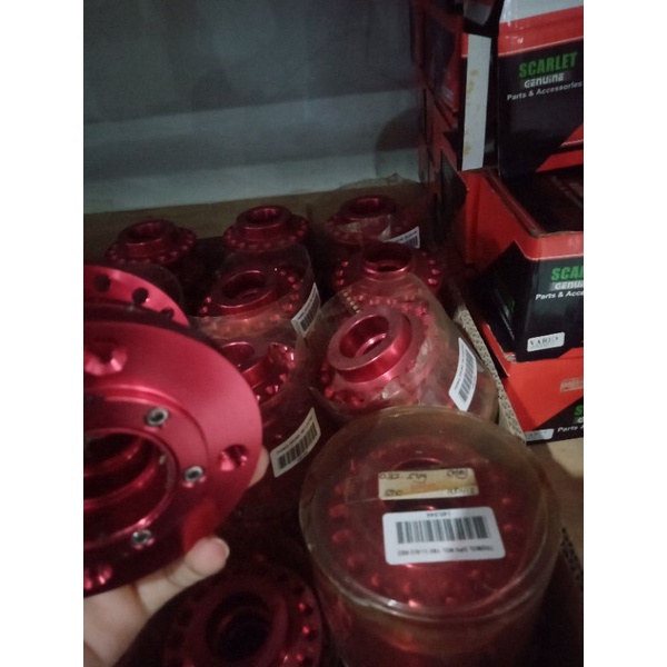TROMOL TRUSTY DEPAN HONDA BEAT VARIO RED