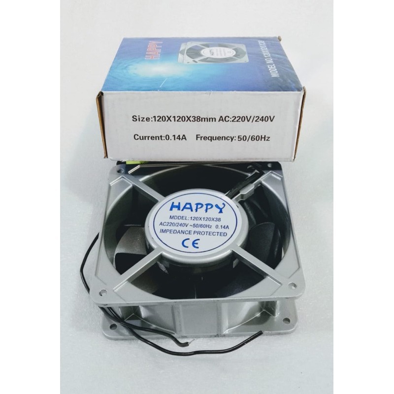 kipas Angin Pendingin - Cooling Fan BESI BESAR 12 X 12CM AC 220V POWER AMPLIFIER