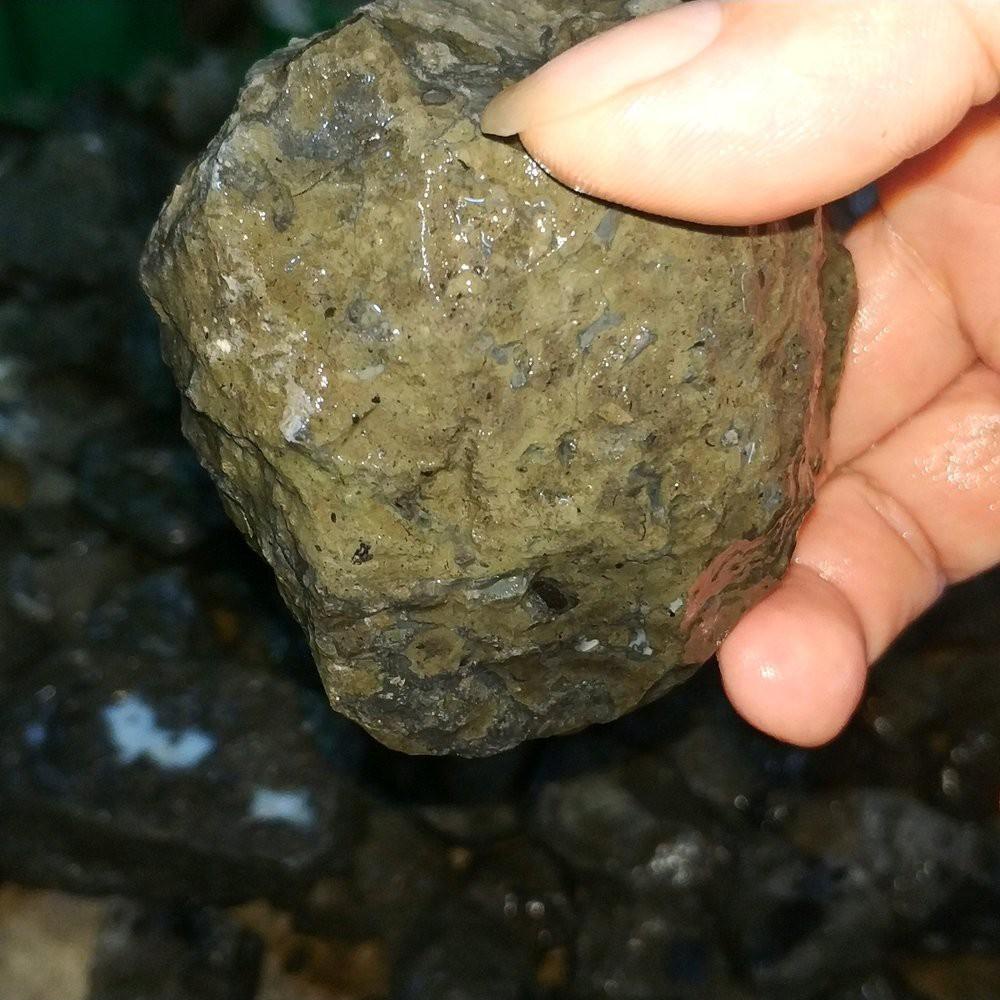 Bahan Batu Black Opal Kalimaya Bledug Boulder MAJA BANTEN Bakat Jarong Termurah
