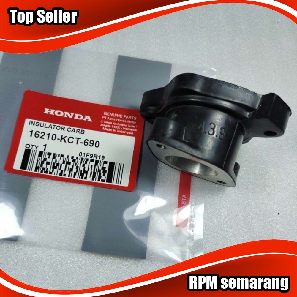 Insulator manipol Honda GL100 Original