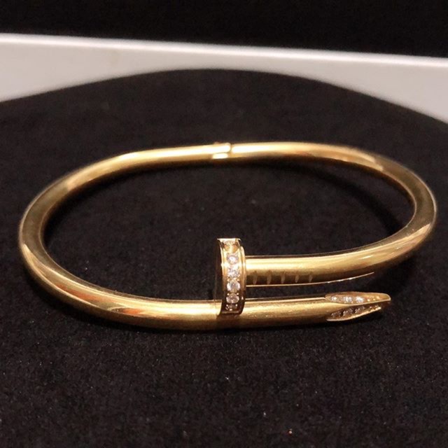 Ready Gelang Cartier Paku Titanium bestseller bukan barang murahan real pict
