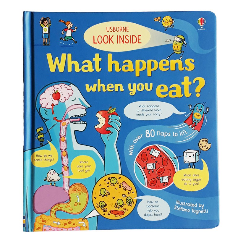 Usborne Look Inside What Happens When You Eat?