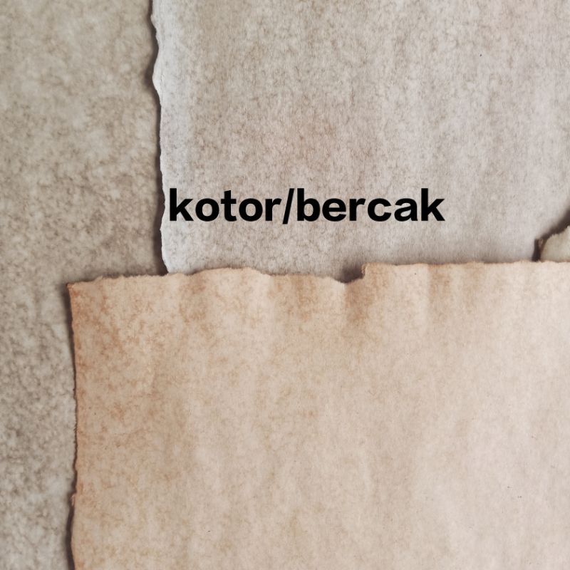 Vintage old paper - tea dyed paper untuk scrapbook journaling tool-7