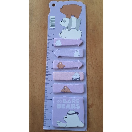 

Sticky Note Memo We Bare Bear (WBB)