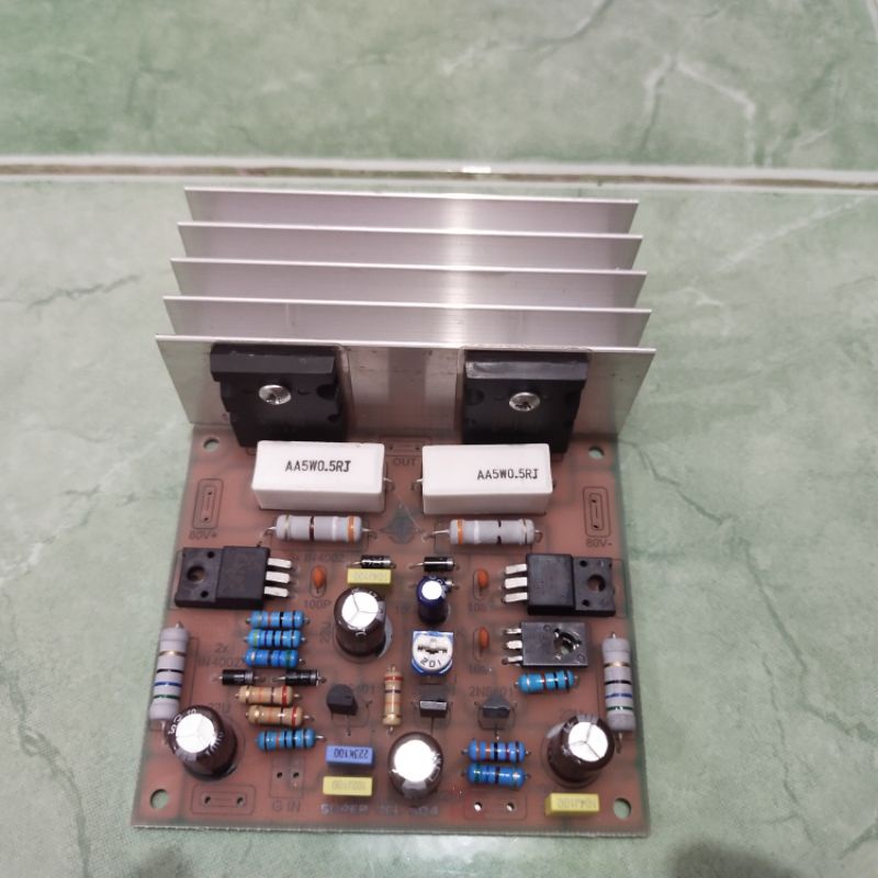 power 504 PCB fiber elko 56/100volt #toshiba a1943 c5200 seri 524