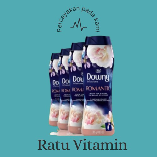 Downy Infusion Booster Beads Romatic White Tea Peony 285g