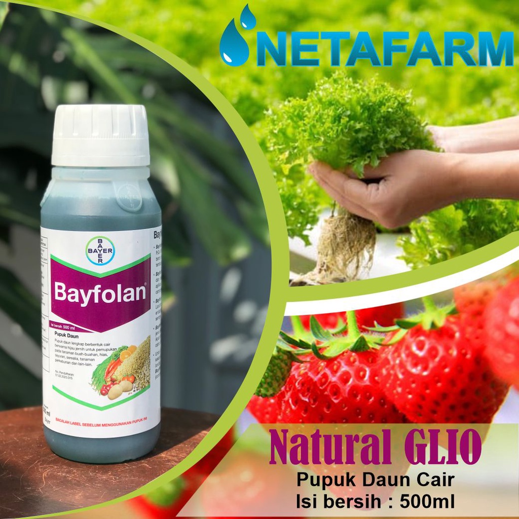 Pupuk Cair Daun Lengkap BAYFOLAN Bayer 500ml