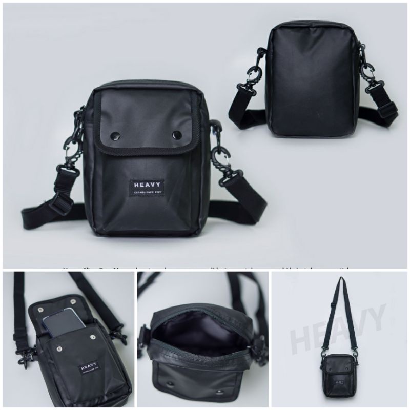 [HEAVY.BAG] SLINGBAG ORIGINAL HEAVY. TAS SELEMPANG . SLINGBAG HEAVY .TAS WATERPROOF