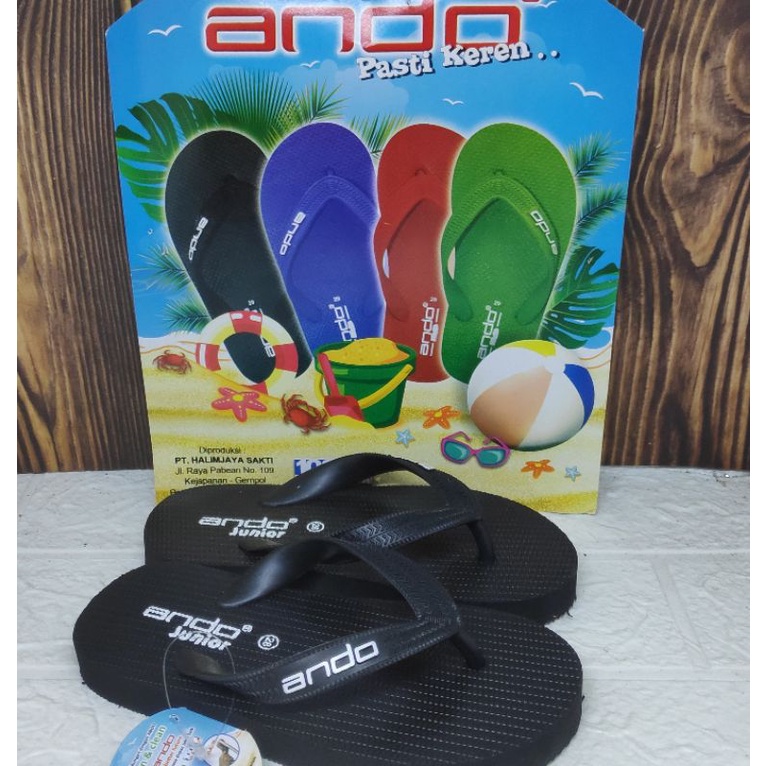 SANDAL ANDO flip plop HAWAII ANAK 28-34 harga murah meriah