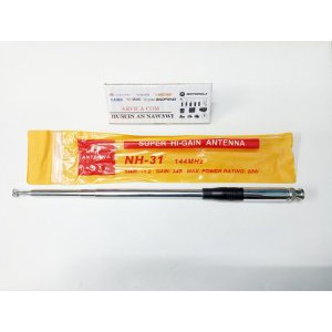 JUAL ANTENA SUPERSTICK VHF D ANTENA NH31 UNTUK HT SINGLEBAND VHF BNC CONECTOR   ANTENA TARIK HT ICO