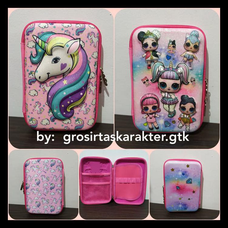 

Tempat Pensil Anak Karakter Lol Unicorn Pony Kotak Pensil Pencil Case Terlaris