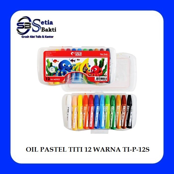 

JOYKO Crayon Oil Pastel 12S - Krayon Minyak 12 Warna