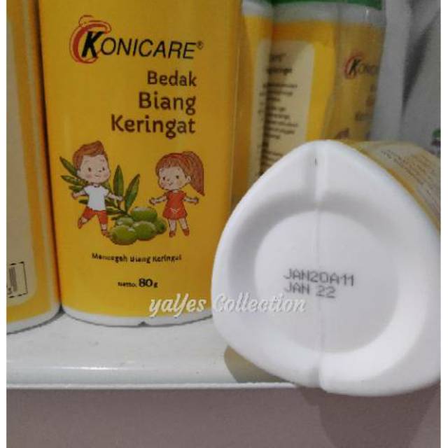 Bedak biang keringat kringat 80 g gr Konicare konikare conicare conikare baby powder serbuk