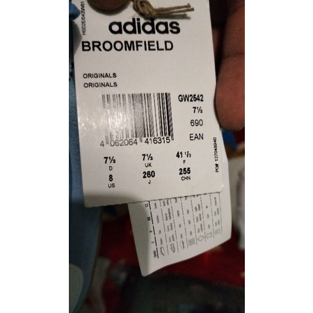 Adidas Broomfield Light Blue