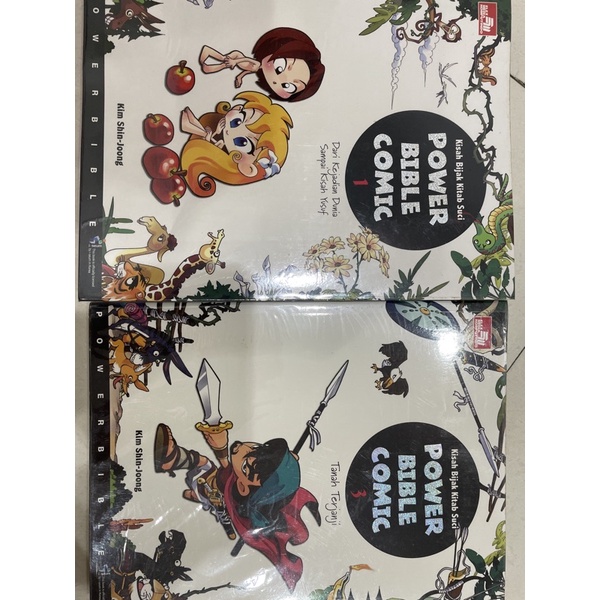 BUKU POWER BIBLE COMIC BEKAS