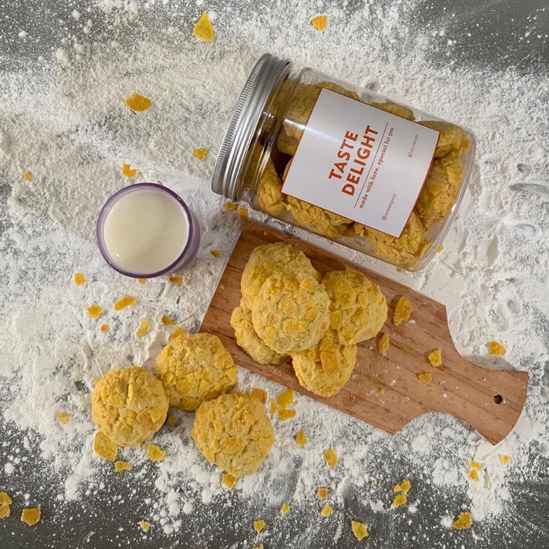 

ROTI KERING | KUE KERING | COOKIES | CORNFLAKE