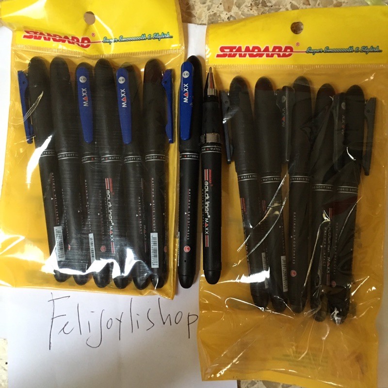 

eceran pulpen standard boldliner 1,0 hitam biru sign pen