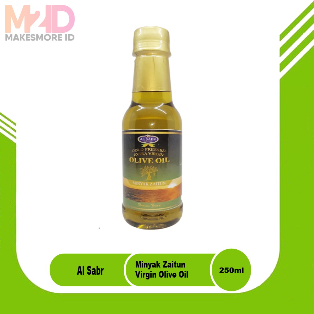 

Al Sabr Olive Oil 250ml - Minyak Zaitun Extra Virgin