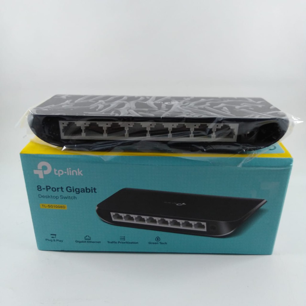 TP-LINK TL-SG1008D SWITCH HUB 8 PORT GIGABIT 10/100/1000Mbps