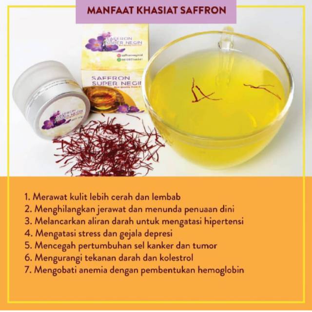 Free Tumbler Saffron Super Negin Asli Iran 0 5 Gram Shopee Indonesia