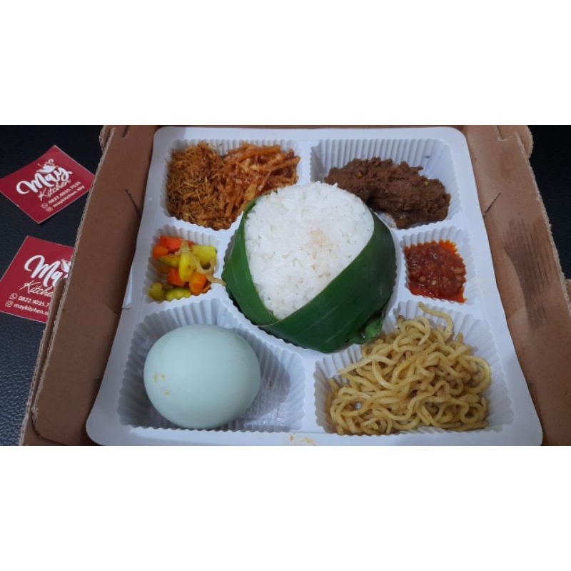 

Nasi campur kotak