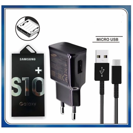 CHARGER SAMSUNG S10 + MICRO USB Qualcomm 3.0 Fast Charging