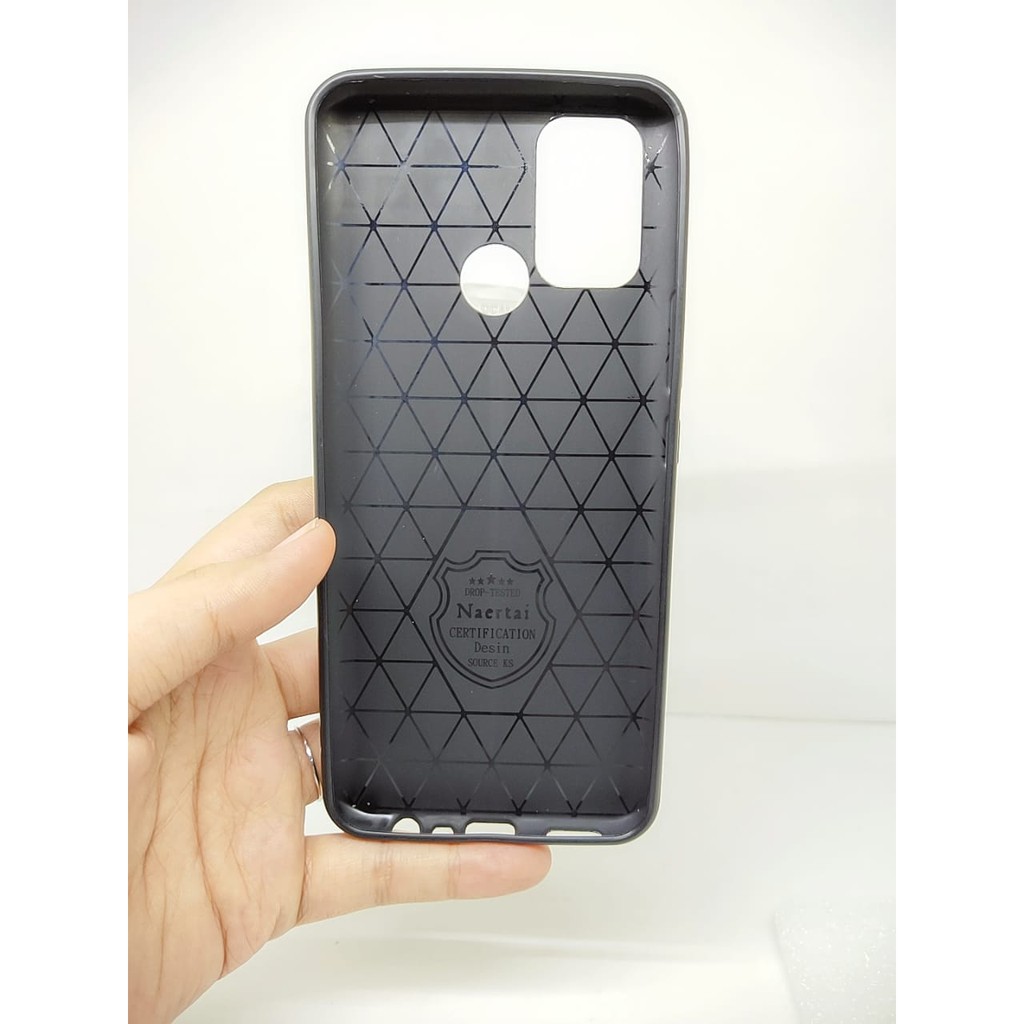 AutoFokus Realme C17 6.5 inchi Leather Soft Case AUTOFOCUS REALME C17 Motif Kulit Jeruk