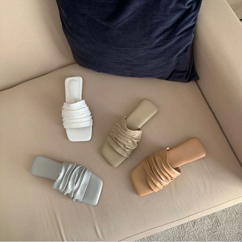 pelunasan pixfootwear x honeykwk NAMU SANDAL NUDE size 37