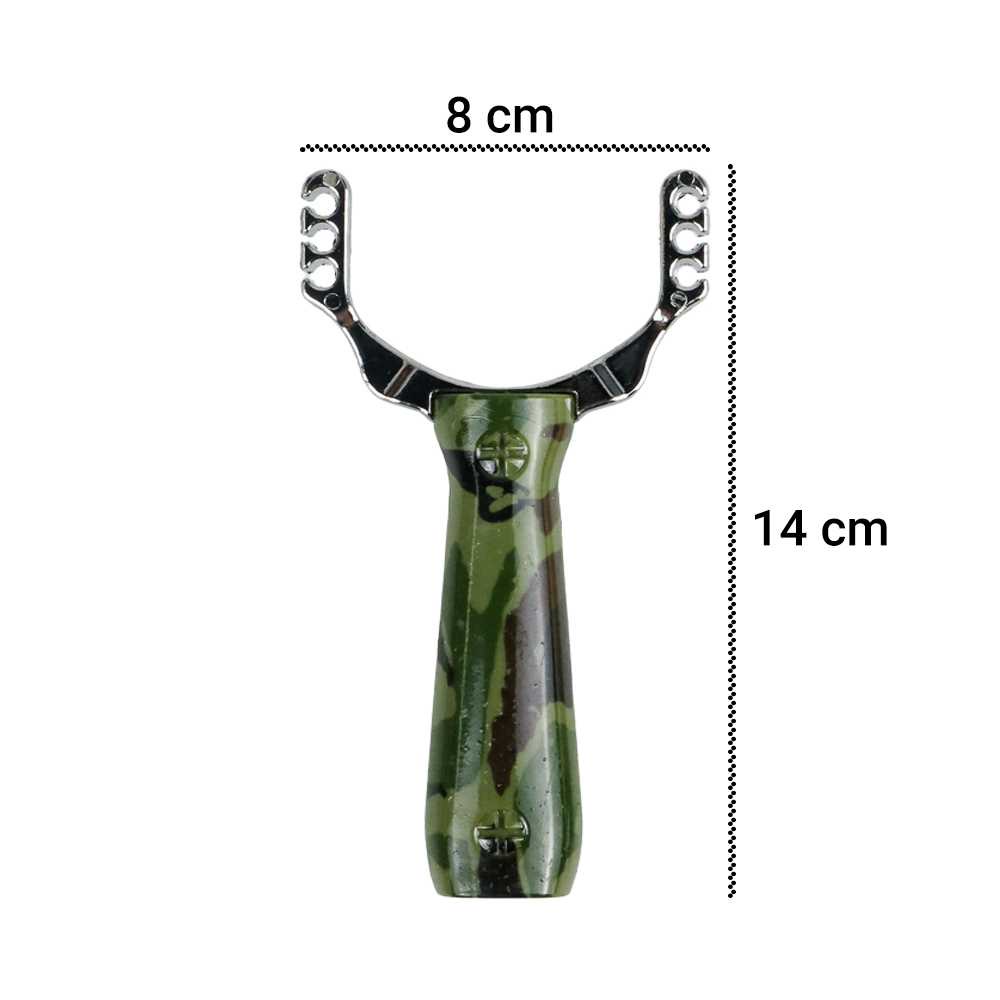 COD Ketapel Aluminium Ketapel berburu Ketapel slingshot Ketapel Camoflase