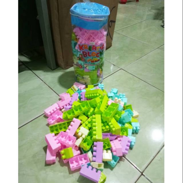 Kreatif Block isi 132pcs