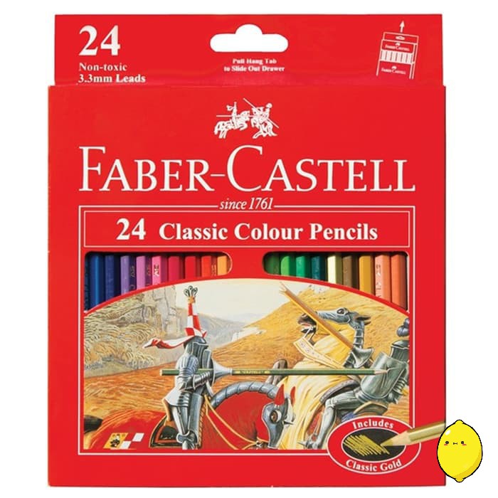 

Faber Castell Pensil Warna Classic Colour 24 Panjang