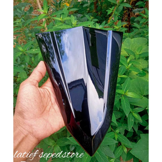 PANEL DASI BEAT NEW 2020-2023 HITAM GLOSSY TANPA DUDUKAN PLAT NOMOR