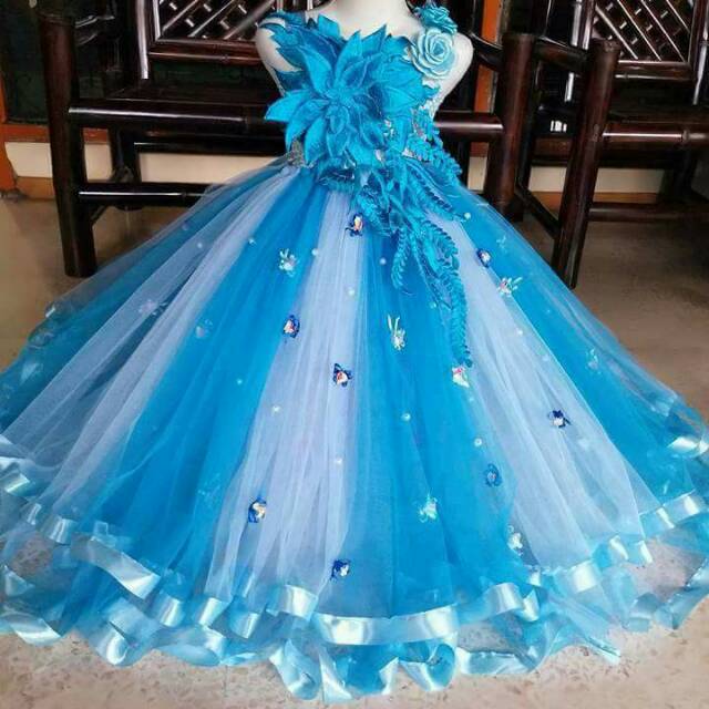 pl Baju princess anak gaun pesta