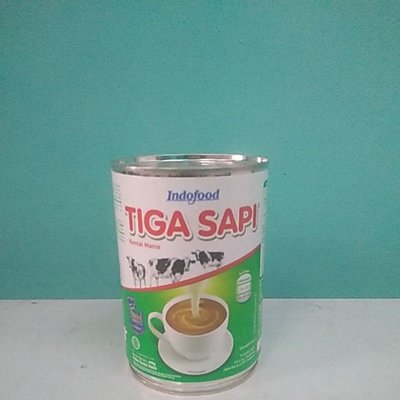 Jual Susu Kaleng Tiga Sapi Kental Manis 490gr Indonesia Shopee Indonesia