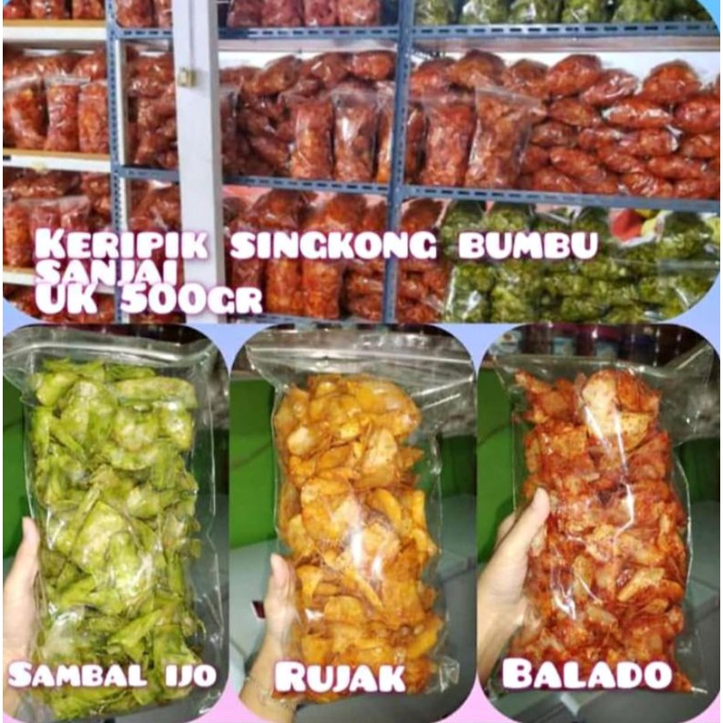 

Keripik singkong balado 500 gram