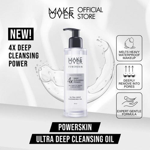 MAKE OVER Powerskin Ultra Deep Cleansing Oil - 190ml