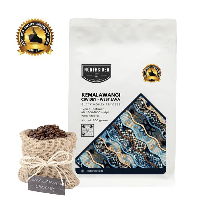 

KOPI BIJI ARABICA CIWIDEY KEMALAWANGI BLACK HONEY - 200GR NORTHSIDER - BIJI KOPI