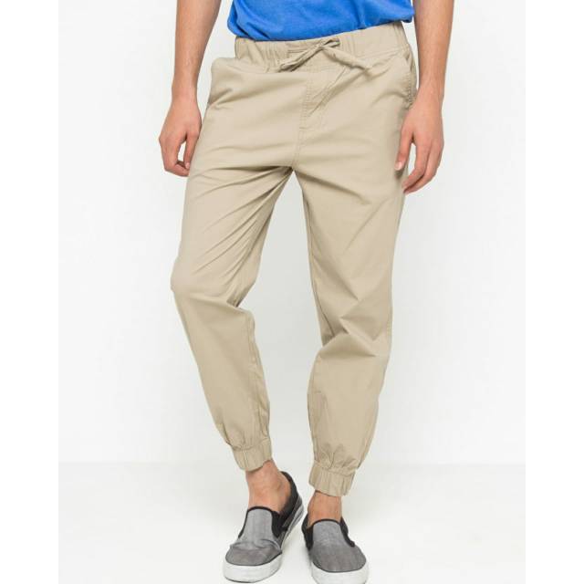 Altic jogger celana khaki size L