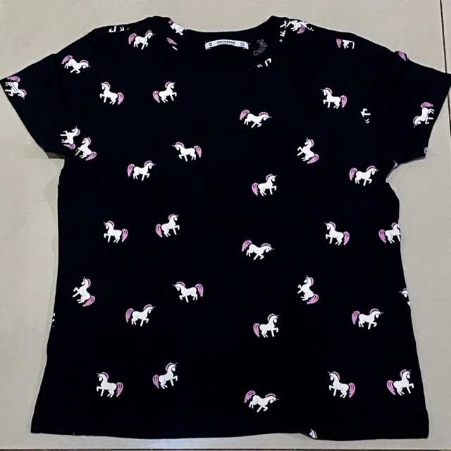 pull and bear unicorn t shirt