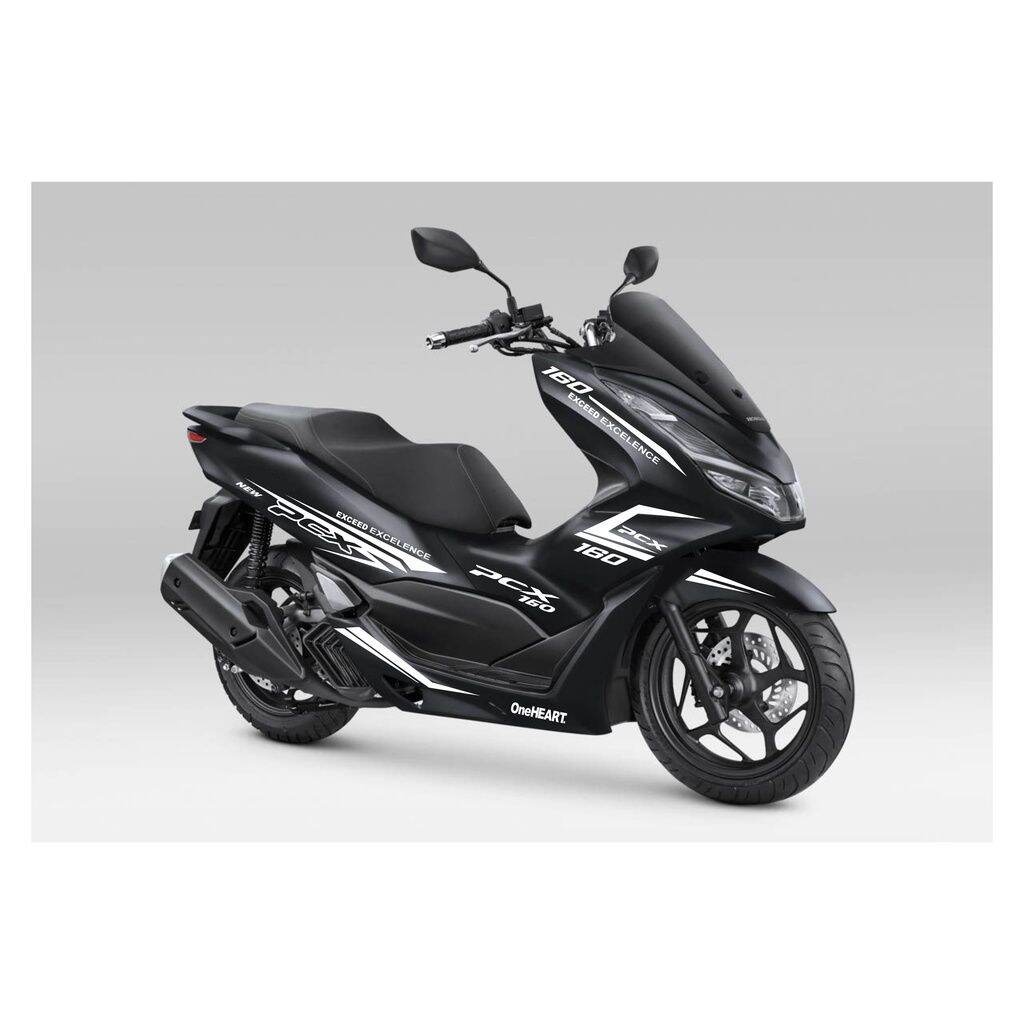 Striping sticker lis cutting HONDA PCX ALL NEW 160 HONDA PCX 160 warna bisa custom dunia sticker ban