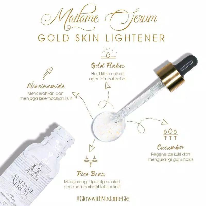 ❣️Rakkistore99❣️Madame Gie Face Serum 20ml (100% Original)