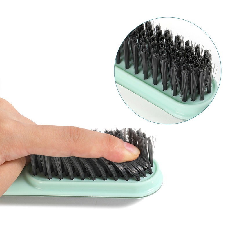 Sikat Pembersih Sepatu Multifungsi Gagang Panjang 17x4.5cm Untuk Dapur / Kamar Mandi